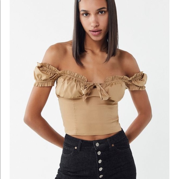i am gia ruffle top